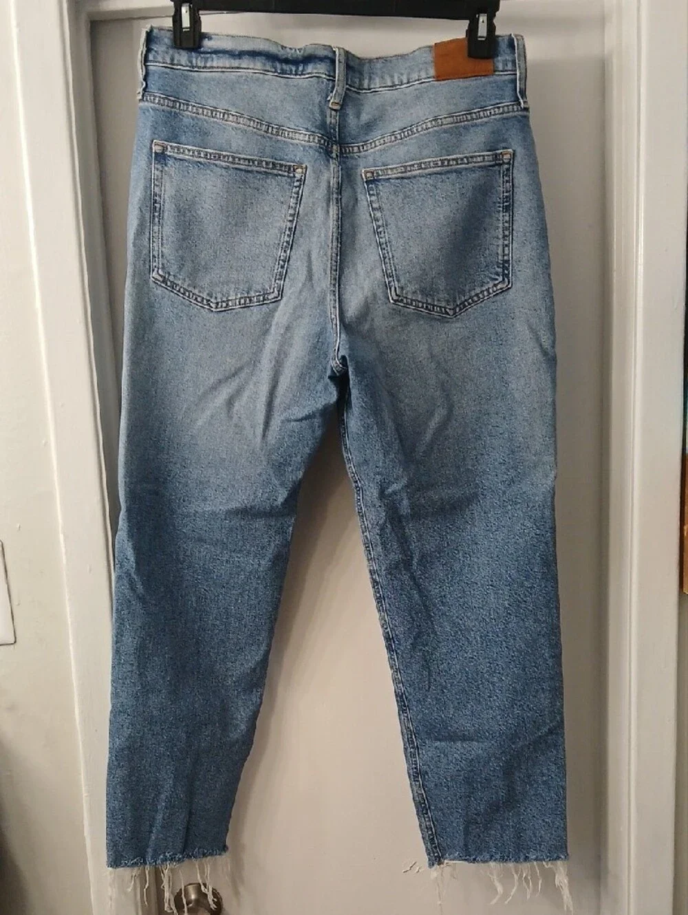 J. Crew Light Re Imagined Blue Straight-Leg Jeans